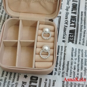 گوشواره مروارید جواهری