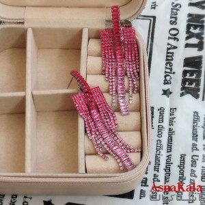 گوشواره جواهری مدل آویز