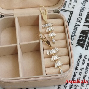 گوشواره جواهری نگیندار