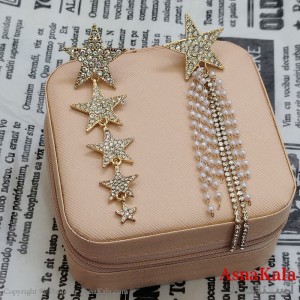 گوشواره جواهری نگیندار