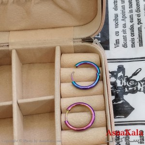 گوشواره حلقه ای هولوگرامی