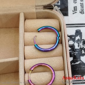 گوشواره حلقه ای هولوگرامی