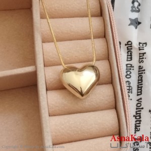 گردنبند قلب طلایی