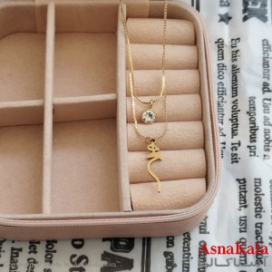 گردنبند دولاین هیچ طلایی