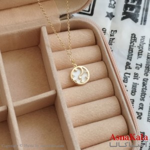 گردنبند طلایی دخترانه استیل