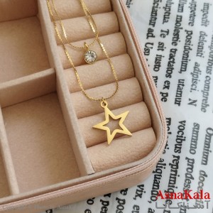 گردنبند دولاین ستاره