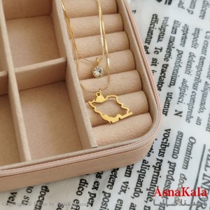 گردنبند دولاین ایران طلایی