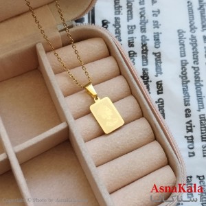 آویز طلایی دخترانه استیل