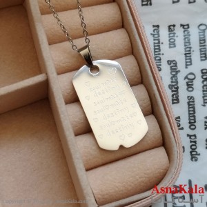 آویز نقره ای