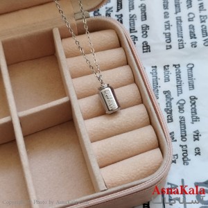 آویز کوکا کولا نقره ای دخترانه استیل کد GNB162229W