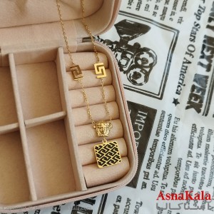گردنبند ورساچه طلایی