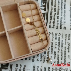 گردنبند مروارید طلایی