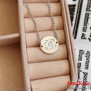 گردنبند کوکوشنل نقره ای