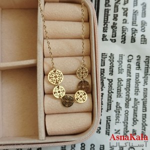 گردنبند طلایی دخترانه