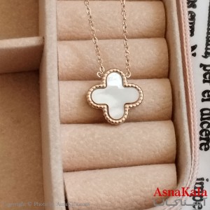 گردنبند ونکلیف طلایی دخترانه استیل کد GNB162269W