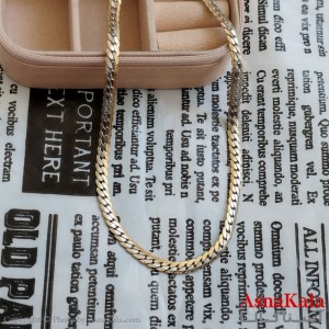 زنجیر طلایی دخترانه استیل