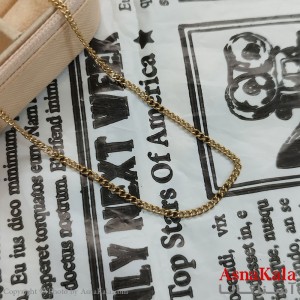 زنجیر طلایی 60 سانتی متر