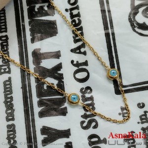 زنجیر طلایی 45 سانتی متر استیل کد GNB162284W