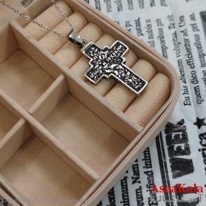 آویز گردنبند مردانه صلیب