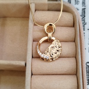 آویز ژوپینگ دخترانه رنگ طلایی