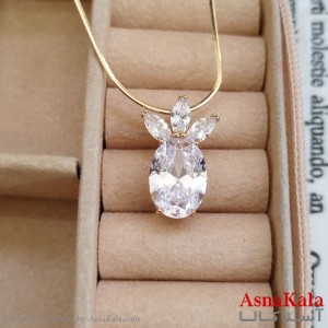 آویز ژوپینگ دخترانه رنگ طلایی کد GNB162305W