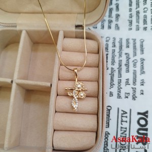 آویز ژوپینگ دخترانه رنگ طلایی