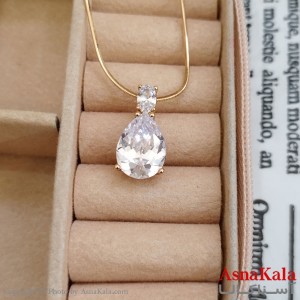 آویز ژوپینگ دخترانه رنگ طلایی کد GNB162308W