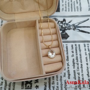 آویز ژوپینگ دخترانه رنگ طلایی