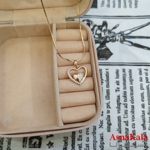 آویز ژوپینگ دخترانه رنگ طلایی