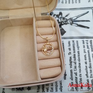 آویز ژوپینگ دخترانه رنگ طلایی