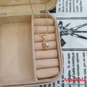 آویز ژوپینگ دخترانه رنگ طلایی