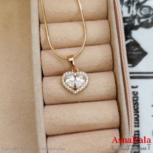 آویز ژوپینگ دخترانه رنگ طلایی کد GNB162326W