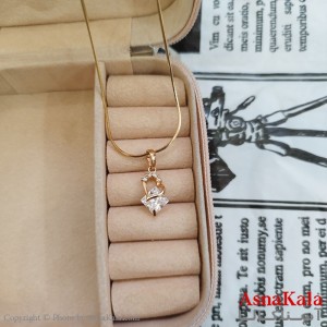 آویز ژوپینگ دخترانه رنگ طلایی