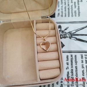 آویز ژوپینگ دخترانه رنگ طلایی