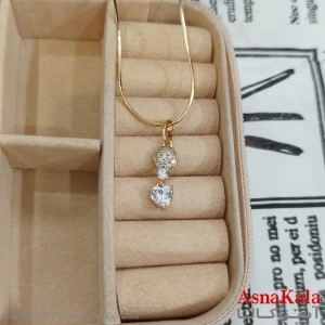 آویز ژوپینگ دخترانه رنگ طلایی