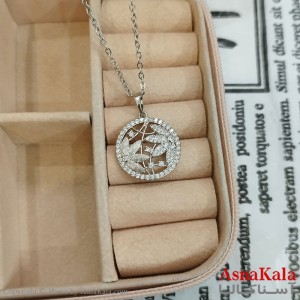 آویز ژوپینگ دخترانه رنگ نقره ای