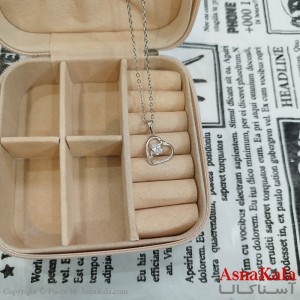 آویز ژوپینگ دخترانه رنگ نقره ای