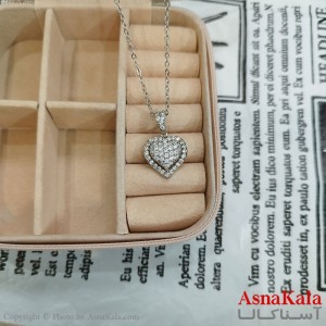 آویز ژوپینگ دخترانه رنگ نقره ای