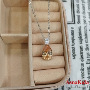 آویز ژوپینگ دخترانه رنگ نقره ای