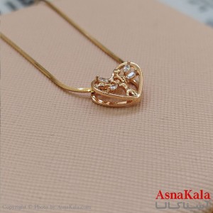 آویز ژوپینگ دخترانه رنگ طلایی