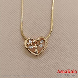 آویز ژوپینگ دخترانه رنگ طلایی کد GNB162354W