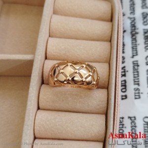 انگشتر زنانه ژوپینگ طلایی مشابه طلا کد ANG191150W