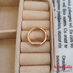 انگشتر زنانه ژوپینگ طلایی