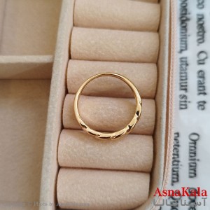 انگشتر زنانه ژوپینگ طلایی