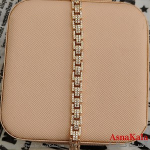 دستبند شوپینگ طلایی