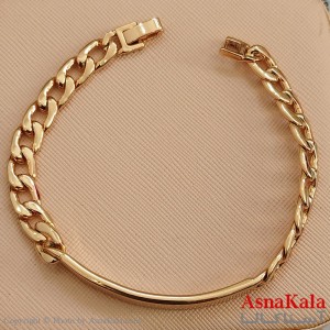 دستبند شوپینگ طلایی