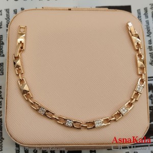 دستبند شوپینگ طلایی