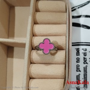 انگشتر زنانه استیل مینیمال مدل ونکلیف فری سایز  رنگ نقره ای کد ANG191181W