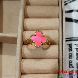 انگشتر زنانه استیل مینیمال مدل ونکلیف فری سایز  رنگ نقره ای کد ANG191181W