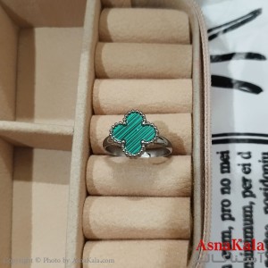 انگشتر زنانه استیل مینیمال مدل ونکلیف فری سایز  رنگ نقره ای کد ANG191183W
